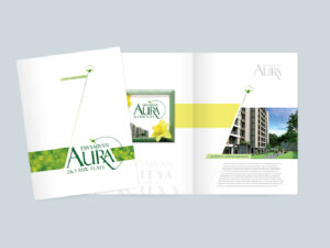 Divyajain Aura Flats Brochure Design
