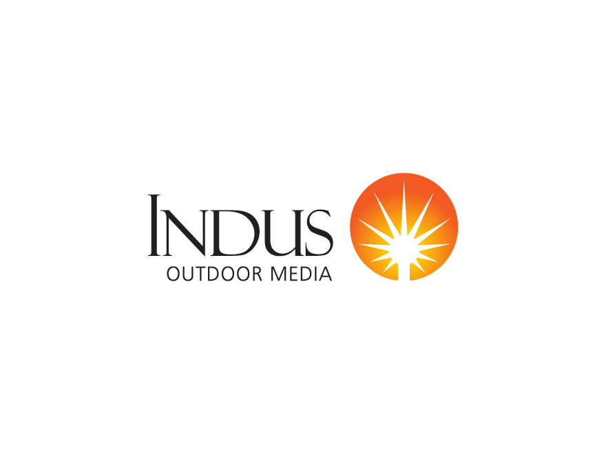 Indus Outdoor Media Logo Design