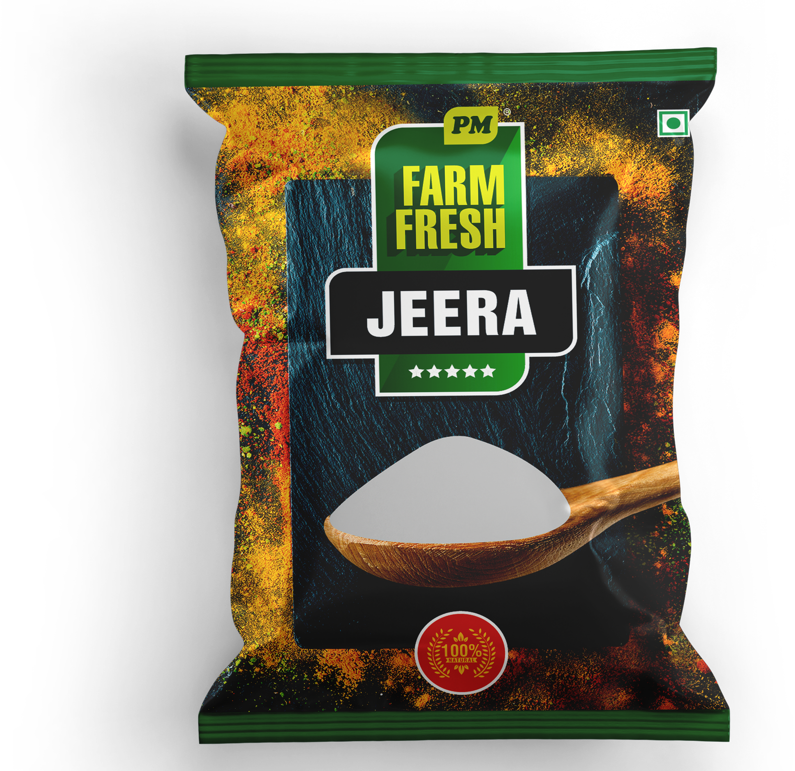 Farm Fresh Jeera Packaging Design