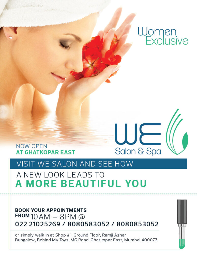 We Salon and Spa Flyer Design