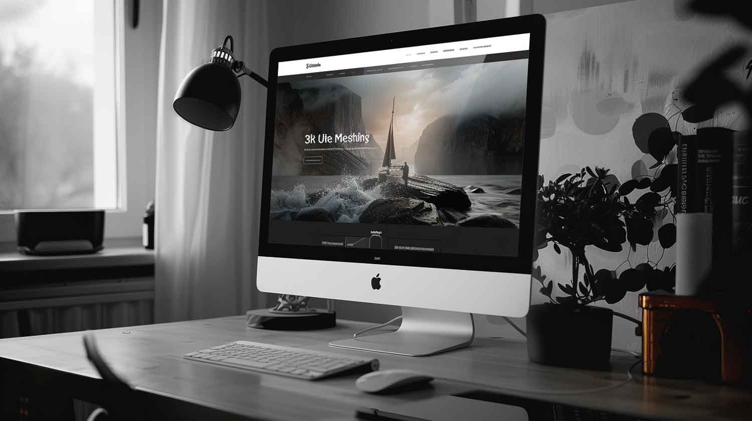 creative homepage design