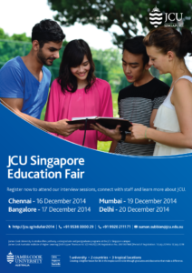 JCU Singapore Education Fair Flyer Design