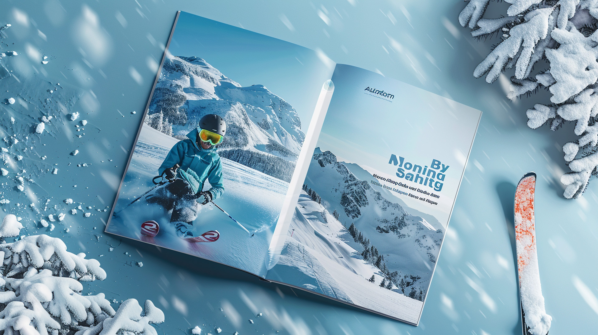 Ski Brochure Design