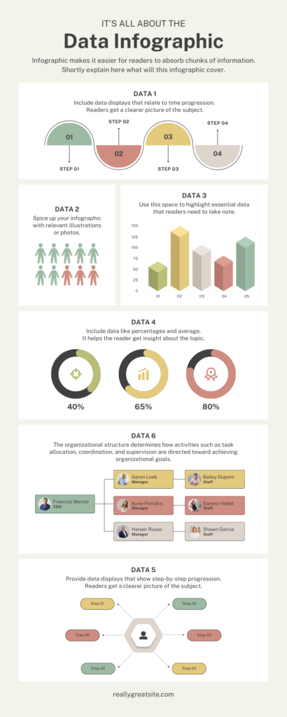 Statistical Data Infographic