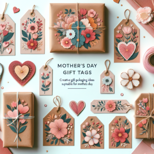 Mother's Day tag shapes