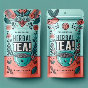 Tea sachet design