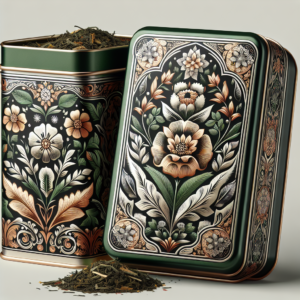 Tea tin design